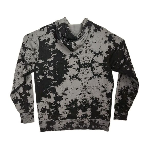 Marvel Black Panther Hoodie Men's Size M Gray/Black Tie Dye Graphic Print Hooded - Picture 8 of 10